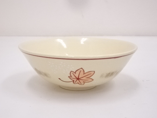 JAPANESE TEA CEREMONY / TEA BOWL CHAWAN / KYO WARE 